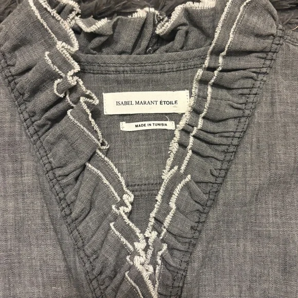 NWOT Isabel Marant Etoile LAWENDY Grey Top - Picture 4 of 8
